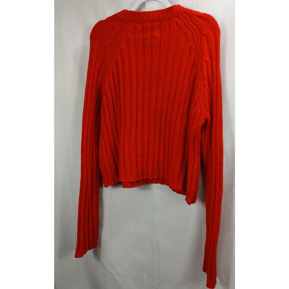 Women’s Long Sleeve Cropped Knit Sweater/Chunky/Soft/Cozy/Casual/Holiday/Size XL - Picture 3 of 6